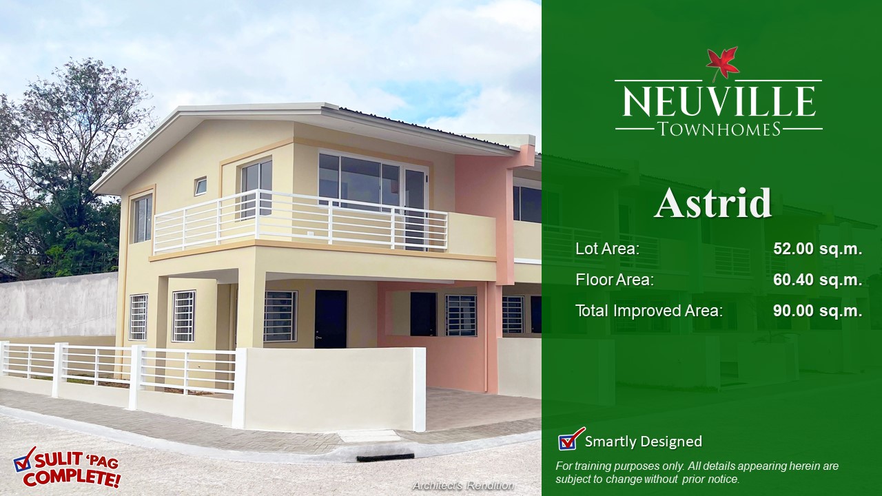 ASTRID REGULAR MODEL HOUSE (PAG-IBIG)